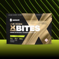 Select X-Bites Lime Live Rosin Bites 10mg ea | 10-Pack