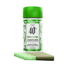 STIIIZY Sour Diesel Infused Mini Blunts 0.5g ea | 5-Pack