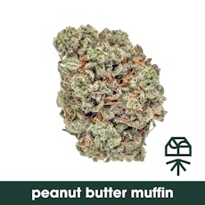 Grassroots Peanut Butter Muffin Whole Flower 1g