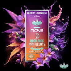 Presidential Moon Rock Waui Infused Mini Blunts 0.7g ea | 3-Pack