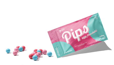 Gron Pips Milk Chocolate Candies 5mg ea | 20-Pack