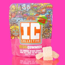 IC Collective Strawberry Watermelon Rosin Infused Gummies 20mg ea | 5-Pack