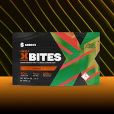 Select X-Bites Orange High Dose Bites 50mg ea | 4-Pack