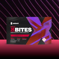 Select X-Bites Strawberry High Dose Bites 50mg ea | 4-Pack