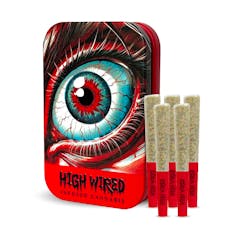 High Wired Mandarin Z Infused Pre-Roll Pack 0.4g ea | 5-Pack