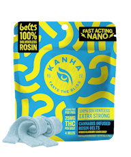 KANHA Blueberry Lemon Drop Rosin Infused Gummy Rope 25mg ea | 4-Pack