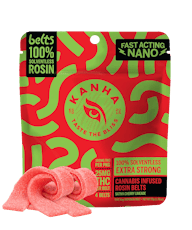 KANHA Cherry Limeade Rosin Infused Gummy Rope 25mg ea | 4-Pack