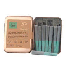 Ruby Farms Doobies Sour Tangie Pre-Roll Pack 0.5g ea | 7-Pack