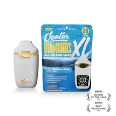Jeeter XL Blueberry Kush Liquid Diamonds All-in-One 2g
