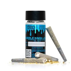 DRIP Jack Herer x Strawberry Cough Bubble Hash Joints 0.7g ea | 3-Pack