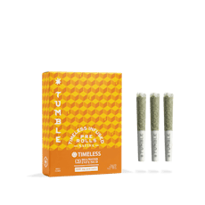 Tumble Jurassic Haze Diamond Infused Pre-Roll Pack 0.5g ea | 3-Pack