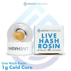 Grow Sciences Trop Cherry Cold Cured Live Hash Rosin 1g