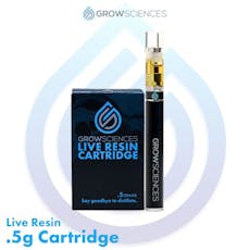 Grow Sciences Lemon Cherry Live Resin Cartridge 0.5g