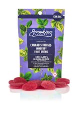 Smokiez Sweet Jamberry CBN:THC 1:1 Gummies 100mg 10pk