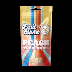Fruit Stand Peach Gummies 100mg 10pk