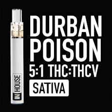 Durban Poison 5:1 THC:THCv 0.5g, CDT Distillate