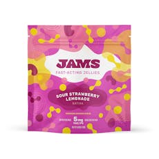 Fast Acting Jellies Sour Strawberry Lemonade 100mg, Gummies