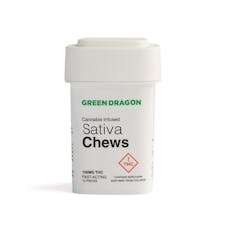 Apple Pie Sativa Fast-Acting Fruit Chews 100 mg