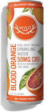 Blood Orange CBD 50mg, Seltzer