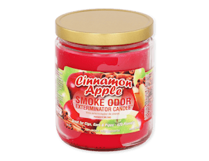 Smoke Odor Exterminator Cinnamon Apple Candle | 13OZ