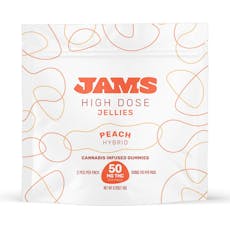 Jams Jellies - Peach High Dose 100mg 2pk