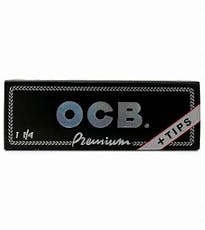 OCB Premium Papers w/Tips 1 1/4"