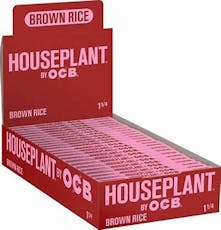 OCB - House Plant Brown Rice 1 1/4" Papers + Tips