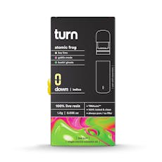 Turn Atomic Frog Live Resin 1g Pod