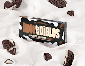 Incredibles Cookies & Cream | 10 Pack 100mg | 10mg ea