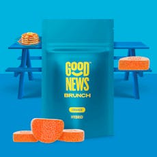 Good News Orange Brunch Gummies 100mg 10pk