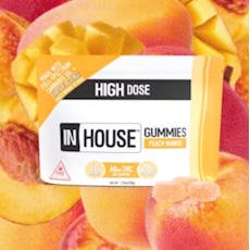 Peach Mango 400mg, Gummies