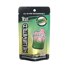 Melon Sherbert Cloud Bar 1g, Distillate Blend