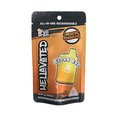 Peach Cobbler Cloud Bar 1g, Distillate Blend