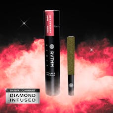 Rythm Diamond Infused Strawberry Sour Diesel | Single 1.0g | 1.0g ea