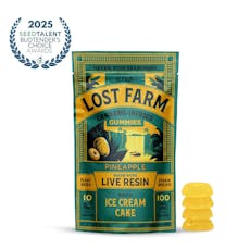 Pineapple Live Resin 100mg Candy, Gummy