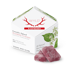 Raspberry 100mg Candy, Gummy