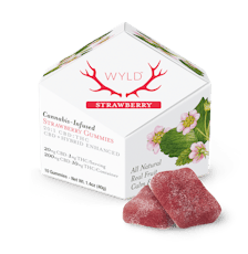 Strawberry 20:1 CBD/THC 100mg Candy, Gummy