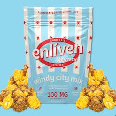 Windy City Mix 100mg Snacks, Popcorn