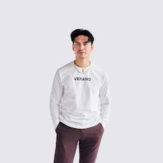 Long Sleeve T-Shirt White M