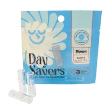 Daysavers 9mm Glass Filter Tips | 3 Pack