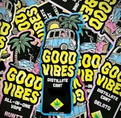 Good Vibes TANK Banana Cream Cartridge 1g