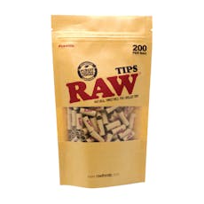Raw Pre-Rolled Tips | 200 Pack