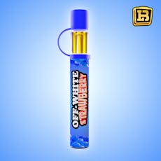 Off White Strawberry .5g, Live Rosin