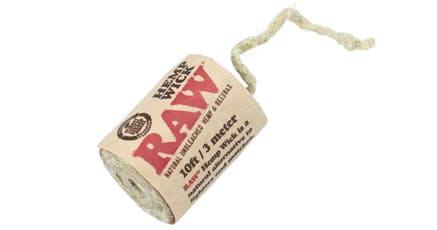 Raw Hemp Wick Wick 10ft