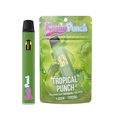 Kushy Punch Tropical Punch Disposable 1g