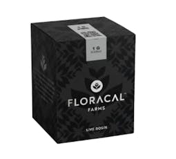 FloraCal Nectarine Jelly Badder 1g Live Rosin