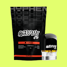 Savvy HYPHEN Blue Raz Haze 2g Pod