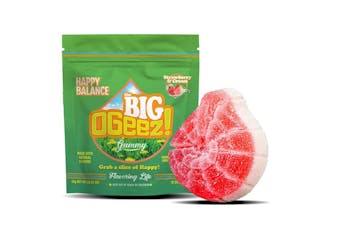 BIG Strawberries & Cream 1:1 100mg, Gummies