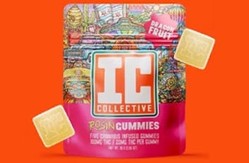 IC Collective Passion Berry Rosin Gummies 5pk | 100mg