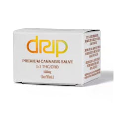 1:1 CBD:THC 1000mg, Salve